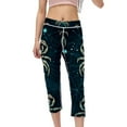 High Waist Capris Women Leggings Yoga Pants Running Fitness Gym Printed