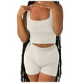 thumbnail image 1 of High Waist Casual Shorts for Women,Cotton Short with Pockets and Elastic Waist Soft Performance Gym,Womens Athletic Shorts(Size:XL), 1 of 5