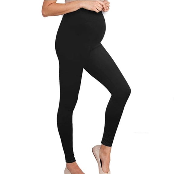 High Waist Clothes For Pregnant Pregnancy Yoga Sport Pants Soft Slim Pantyhose Leggings Skinny Maternity Leggings