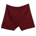 thumbnail image 1 of High Waist Cotton Boxers Underwear Womens Plus Size Panties Breathable Full Coverage Boyshort Briefs (6X-Large, Coffee), 1 of 5
