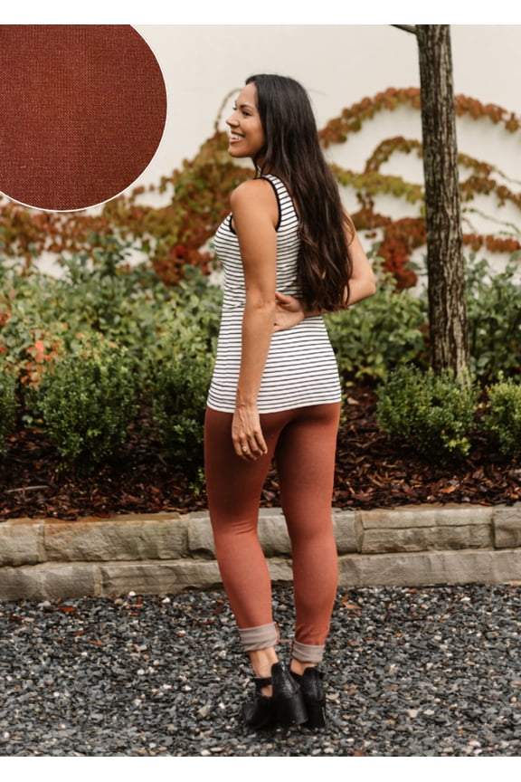High-Waist Crossover Leggings