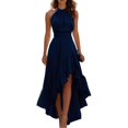 thumbnail image 1 of High Waist Dress For Special Occasion Fashionable Sleeveless Wrap Dress, 1 of 20