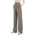 thumbnail image 1 of High Waist Elastic Crepe Palazzo Pants, 1 of 7