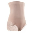 thumbnail image 1 of High Waist Lace Seamless Body Shaper Briefs Tummy Control Panty Shapewear for Women, 1 of 3