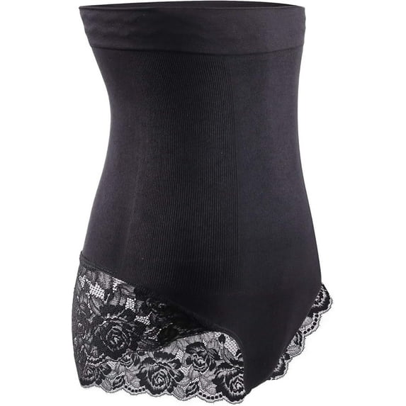 High Waist Lace Seamless Body Shaper Briefs Tummy Control Panty Shapewear for Women