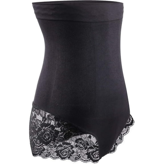 High Waist Lace Seamless Body Shaper Briefs Tummy Control Panty Shapewear for Women