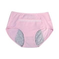 thumbnail image 1 of High Waist Leak Proof Panties For Women Comfortable Menstrual Underwear With Front Pocket Absorbent Monthly Flow, 1 of 3