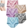 thumbnail image 1 of High Waist Leak Proof Panties, Incontinence Panties, Women's High Waist Tummy Control Briefs, 4X-Large, 1 of 7