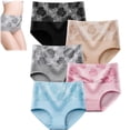 thumbnail image 1 of High Waist Leak Proof Panties, Incontinence Panties, Women's High Waist Tummy Control Briefs, 4X-Large, 1 of 7