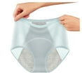 thumbnail image 1 of High Waist Menstrual Panties for Women - Leakproof Breathable Cotton Briefs, Full Coverage Underwear, 1 of 4