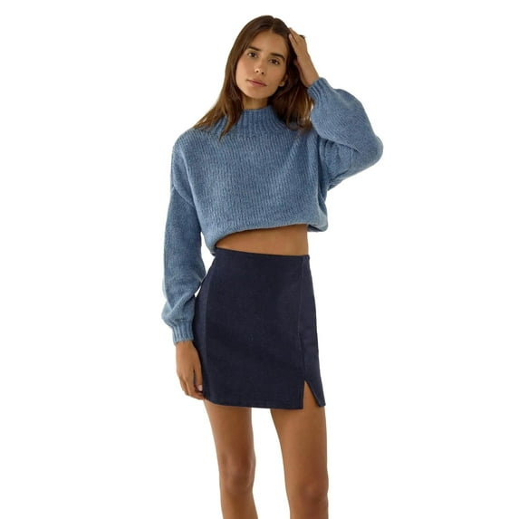 High Waist Mini Skirt