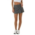 thumbnail image 1 of High Waist Mini Straight Skort, 1 of 5