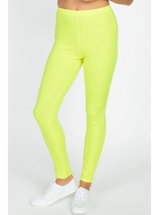 18 Colors Women Fluorescent Shiny Pants Solid Candy Color Leggings