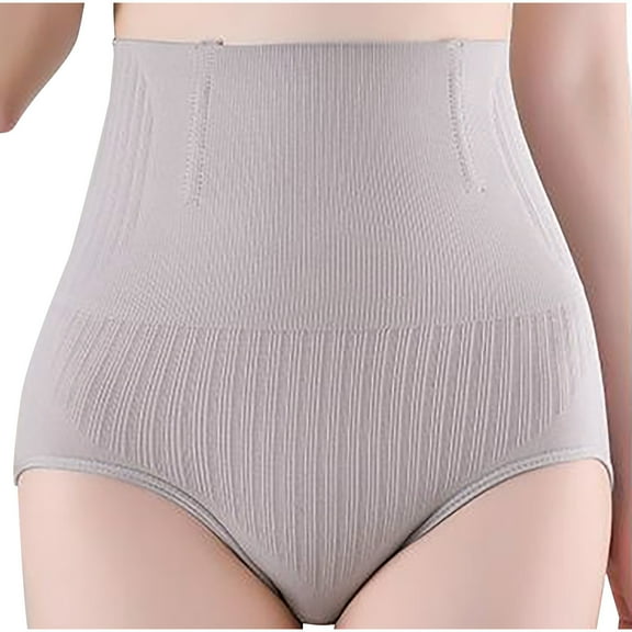 uublik High Waist Panties for Women Soft Underwear Super Stretchy Briefs Full Coverage Panties Shapewear Underwear Purple