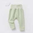 thumbnail image 1 of High Waist Pants Baby Thermal Pants Baby Pants Boys and Girls Leggings Long Pajama Pants Green 18-24 Months, 1 of 3