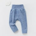 thumbnail image 1 of High Waist Pants Baby Thermal Pants Baby Pants Boys and Girls Leggings Long Pajama Pants Size 18-24 Months, 1 of 5