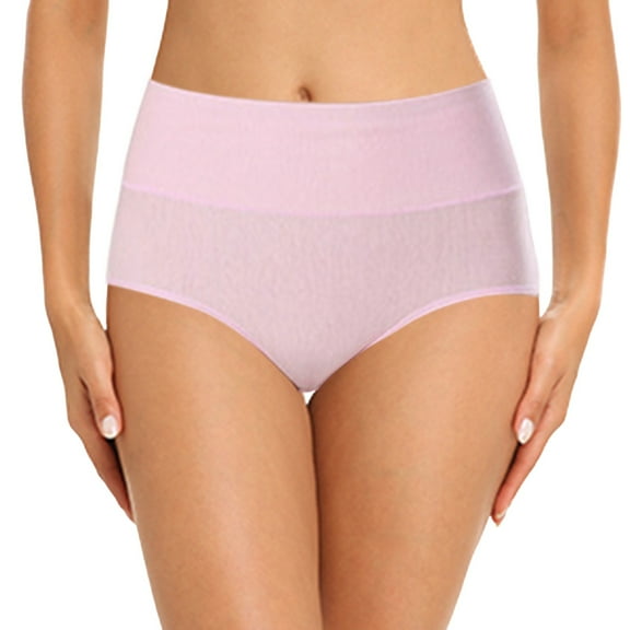 High Waist Plus Size Menstrual Underwear - Pure Cotton, L-XXL, Ideal for Period Comfort