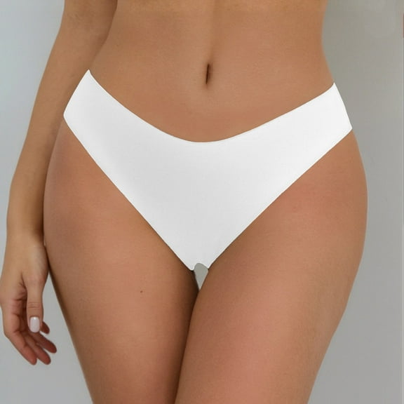 Women's High Waist Swim Bottoms Retro Bikini Briefs Full Coverage Tankini Swimsuit Comfortable Beachwear