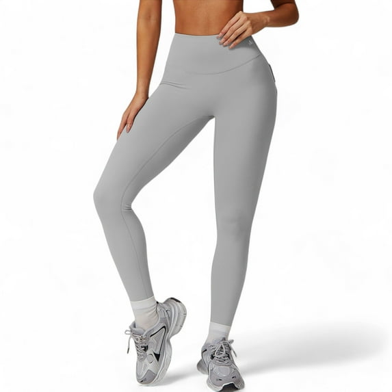 High Waist Seamless Leggings with Full-Length Design