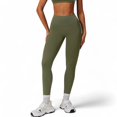 thumbnail image 1 of High Waist Seamless Leggings with Full-Length Design, 1 of 6