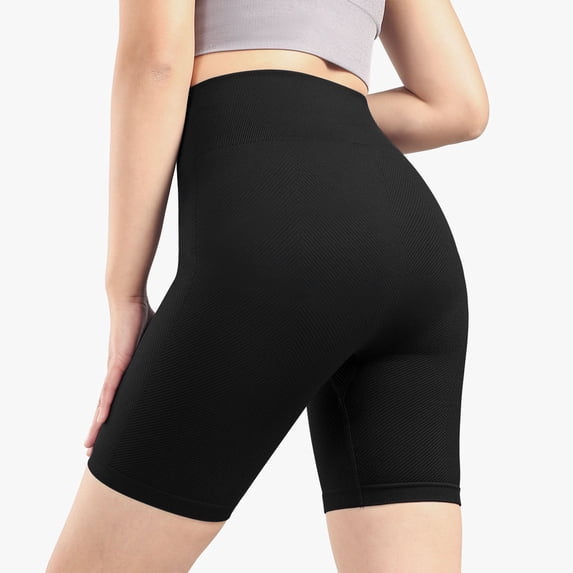 High Waist Seamless Yoga Shorts For Lifting Workout Running Fitness Tight Gym Shorts