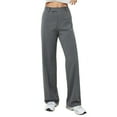 thumbnail image 1 of High Waist Straight Leg Pants, 1 of 6