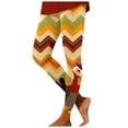 thumbnail image 1 of High Waist Thanksgiving Print Yoga Pants Soft Stretchy Workout Leggings Comfortable Design For Women Casual Wear And Exercise, 1 of 4