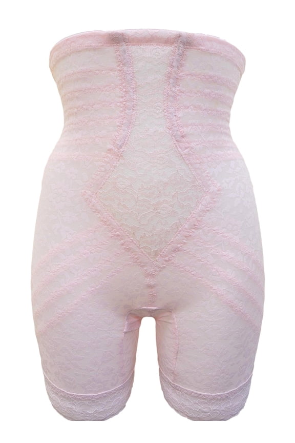 Style 6207 |  No Roll High Waist Lace Thigh Slimmer with Extra Firm Support