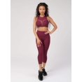 thumbnail image 1 of Women’s High Waist Tummy Control Capri Leggings, Moisture Wicking Activewear, 1 of 10