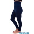 thumbnail image 1 of High Waist Tummy Control Full Length Legging Compression Top Pants Fleece Lined Plus Size XL 2XL, 1 of 4