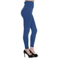 thumbnail image 1 of High Waist Tummy Shaping Slimming Ankle Leggings Pants Warm Fleece Lined, 1 of 3