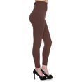 thumbnail image 1 of High Waist Tummy Shaping Slimming Ankle Leggings Pants Warm Fleece Lined, 1 of 3