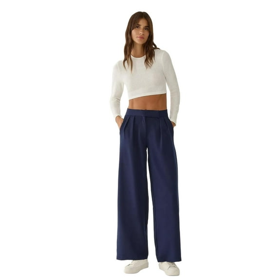 High Waist Wide Leg Pants