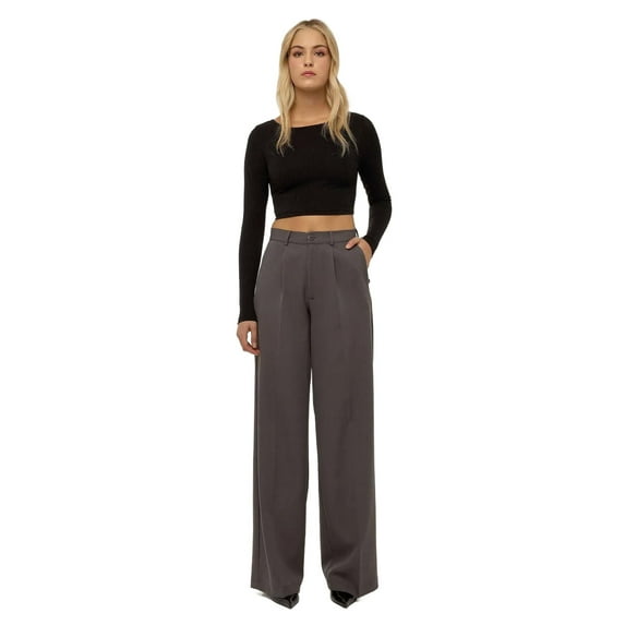 High Waist Wide Leg Pants