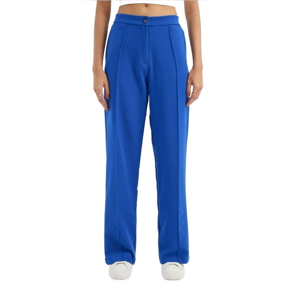 High Waist Wide Leg Trousers