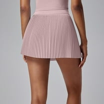 High Waist Women's Pleated Tennis Skirt with Pockets Lightweight Flowy Sports Skirt for Active Athletic Mini Skirt