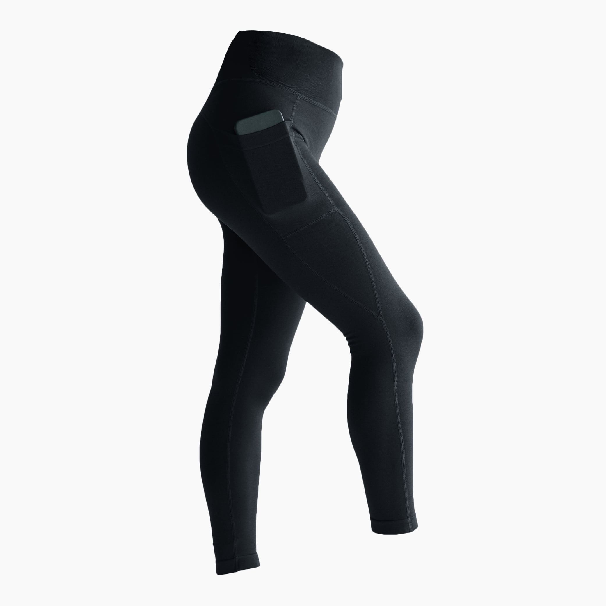 Nike Pro Women's Mid-Rise Mesh-Paneled Leggings (Black/Volt, XL) 
