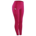 thumbnail image 1 of High Waist Yoga Leggings with Pocket,Tummy Control Workout Running 4 Way Stretch Sportswear Pants, 1 of 1