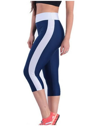 Women's Yoga Pants for Tummy Control High Waist Workout Running Capri  Leggings with Side Pocket 