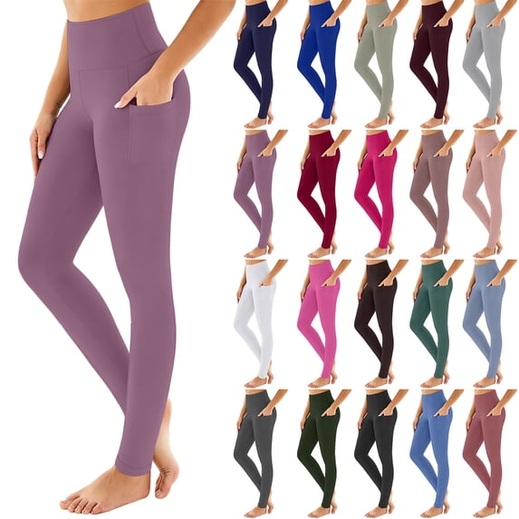 High Waist Yoga Pants for Women Fitness Sports Running Yoga Athletic Underwear Pants for Daliy Casual Wear