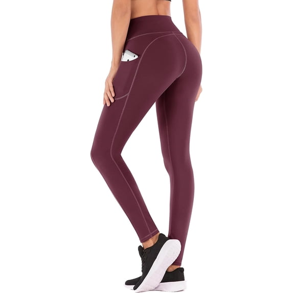 High Waist Yoga Pants with Pockets, Leggings for Women Tummy Control, Workout Leggings for Women 4 Way Stretch