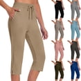 thumbnail image 1 of High Waist Yoga Shorts for Women's Solid Color Pocket Pants Sports Pants Yoga Pants Workout Gym Shorts Craze High Waist Tummy Control Hidden Scrunch Running, 1 of 8