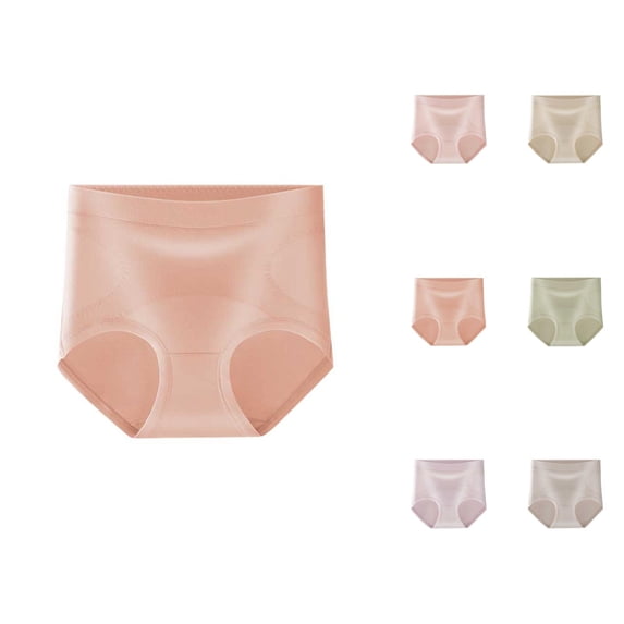 High Waisted And Belly Hugging Women's Underwear Comfortable Plus Size Underwear Women's Triangle Underwear