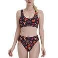 thumbnail image 1 of High Waisted Bikini Sets For Women, Autumnal Forest Swimsuits Tummy Control, Two Pieces Bathing Suit, 1 of 8