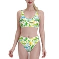 thumbnail image 1 of High Waisted Bikini Sets For Women, Classic Cute Lizard Swimsuits Tummy Control, Two Pieces Bathing Suit, 1 of 8
