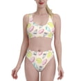 thumbnail image 1 of High Waisted Bikini Sets For Women, Conch Shells Print No.9038 Swimsuits Tummy Control, Two Pieces Bathing Suit, 1 of 8