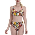 thumbnail image 1 of High Waisted Bikini Sets For Women, Cute Colorful Dog Swimsuits Tummy Control, Two Pieces Bathing Suit, 1 of 8