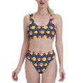 thumbnail image 1 of High Waisted Bikini Sets For Women, Cute Puffer Fish Swimsuits Tummy Control, Two Pieces Bathing Suit, 1 of 8