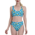 thumbnail image 1 of High Waisted Bikini Sets For Women, Flying Bees Swimsuits Tummy Control, Two Pieces Bathing Suit, 1 of 8