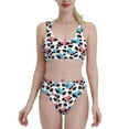 thumbnail image 1 of High Waisted Bikini Sets For Women, Heart Panda A Swimsuits Tummy Control, Two Pieces Bathing Suit, 1 of 8
